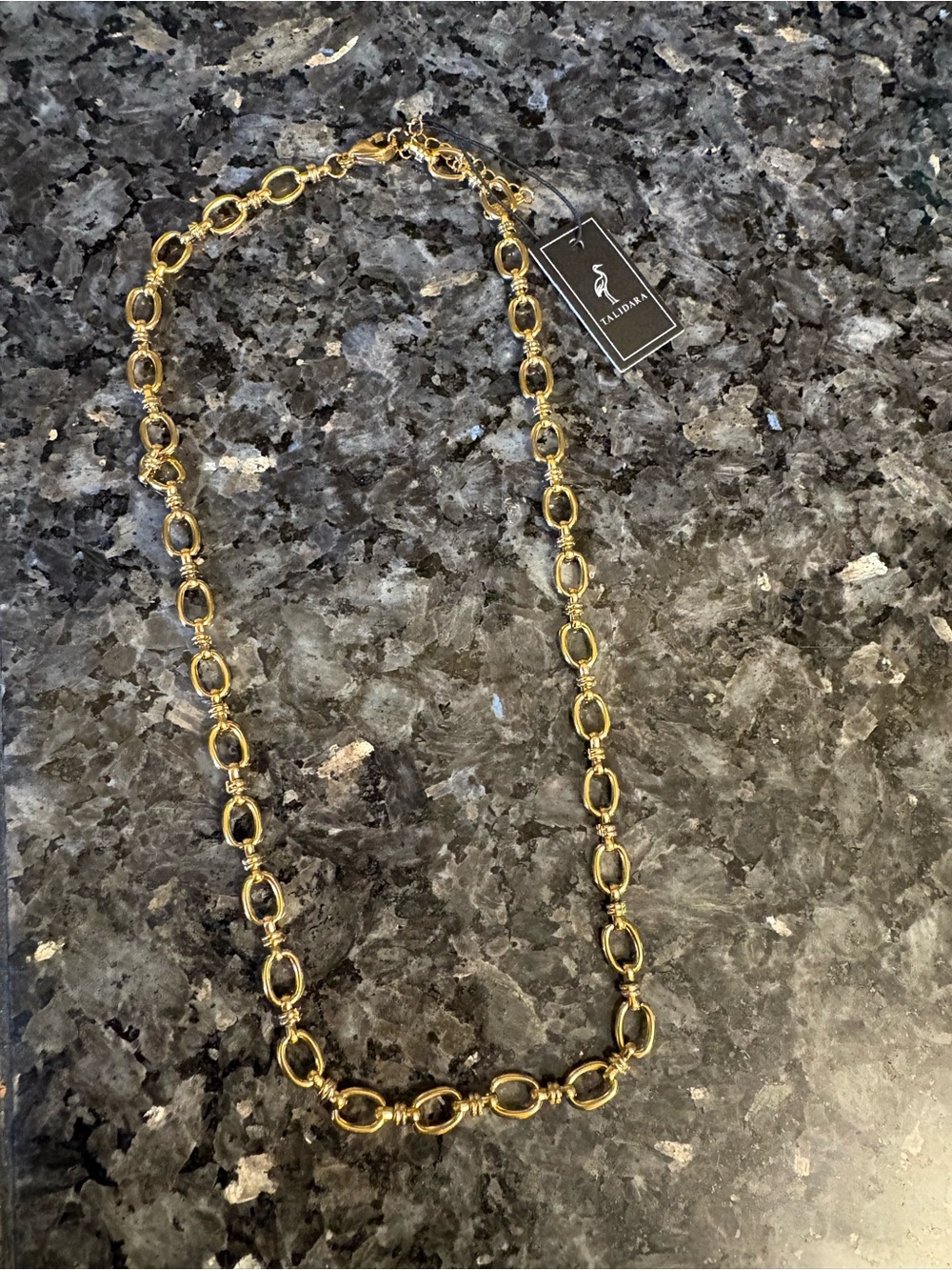 Gold Link Necklace - Elegant Women’s Chain